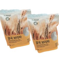 노브랜드 알곡보리차 1kg x 2팩 보리알갱이 알맹이