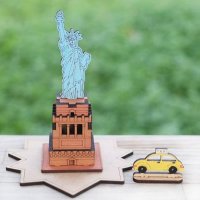 3D나무퍼즐 자유의 여신상 건축물 모형조립 만들기