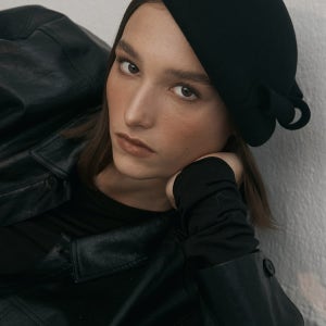 [신저] Modern Beret _draping_Black 검정색 MBD-BK