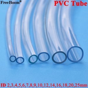 투명 PVC 플라스틱 호스 고품질 워터 펌프 튜브 내경 2 3 4 5 6 8 10 12 14 16 18 20 1 3 5m