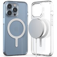 신지모루 아이폰 13 프로 MAX M 에어클로 미니 마그네틱 맥세이프 투명 케이스
