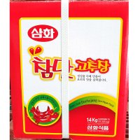 수입산 대용량 고추장 14KG 호박찌개 참나물무침 수제비