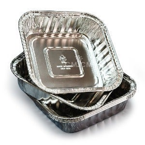 ALD-S25 일회용 다기능 직화용기 2인용 5개 뚜껑별도 (캠핑)