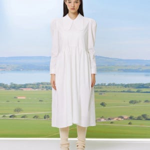 [고코리] GCR WHITE DRESS 롱 화이트원피스 22FWGWD