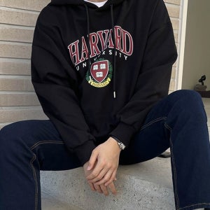 HC 하버드 오버핏 후드티[L-4XL]