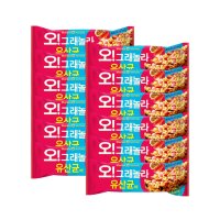 오리온 오그래놀라 유산균바 베리요거트맛 35g x 12개 1억유산균 곡물바