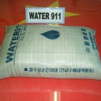 흡수성 순간 마대 water911 긴급 수해 대책용품 수해방지 응급복구 50매 화재 초기 진압 물막이 토목 공사 침수 홍수 토사 저수지 하천 물 수재해 친환경 연기 저감