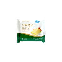 임실치즈 모짜슬라이스치즈 모짜렐라슬라이스치즈100g 20g x 5장