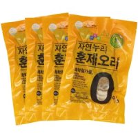 자연누리 훈제오리 400g x 4팩