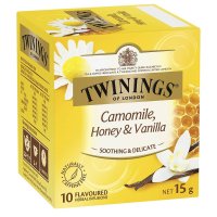 Twinings Camomile Honey Vanilla 트와이닝 카모마일 허니 바닐라 10티백 6팩