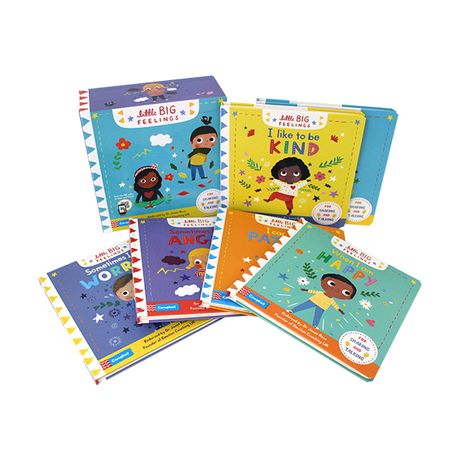Little Big Feelings 6-book with QR codes slipcase
