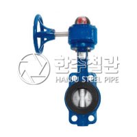 조은원대밸브 주철20K 버터플라이밸브 기어 탬퍼스위치 KS 40A 배관자배