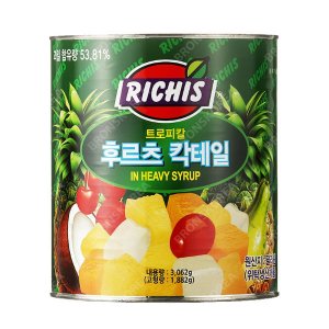 후르츠칵테일3kg 최저가 가성비상품