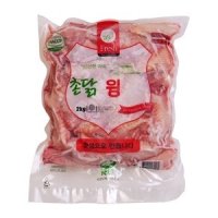 [신선직배/온퀵] 촌닭 닭윙 중간날개 냉동 국내산 2kg