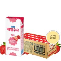 매일우유 멸균 딸기우유 200ml x 24팩