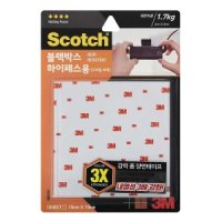 3M 스카치 블랙박스 고내열 양면 테이프 10 x 1개