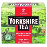 YORKSHIRE TEA 요크셔티 클래식 티 80티백 4박스