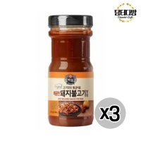 백설 매콤한 돼지불고기양념 840g X 3개