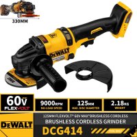 DEWALT 플렉스 볼트최대 60V 브러시리스 무선 그라인더 리튬 전동 공구 DCG414 9000RPM