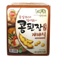 진미 재래식 콩된장 14kg 1개