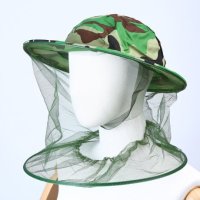 얼굴 방충모자 양봉 벌초 보호 낚시 모기 모자