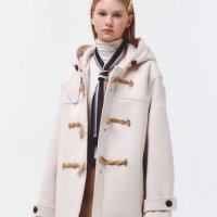 [메인부스] [울90%]Oversized Half Duffle Coat(IVORY) 5000897222