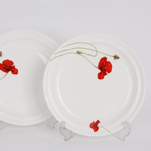 보험사기념품 홍양귀비뷔페접시2p 증정품