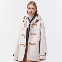 Oversized Half Duffle Coat(IVORY)