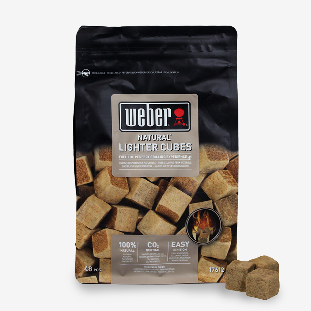 <b>웨버 내추럴</b> 라이터 큐브 48개입