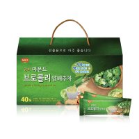 광야식품 아몬드 브로콜리 양배추차 25g 40포 5개