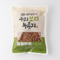 바른들식품 한끼 식사대용 술안주 간식용 보리 누룽지 800g 국산