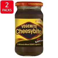 VEGEMITE Cheesy Bite Spread 베지마이트 치즈 치지 바이트 스프레드 잼 호주 270g 2팩