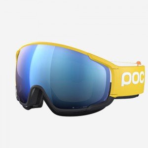 피오씨 고글 조눌라 클래러티 컴프 아시안 핏 AVENTURINE YELLOW URANIUM BLACK SPEKTRIS BLUE
