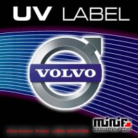 MINIF 051카 내부용 VOLVO 볼보 UV LABEL 주차알림판 전화번호판 MFUL23