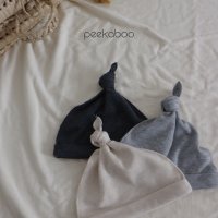 피카부 이지 꼭지모자 3컬러 베이비 유아 아기옷 실내복 peekaboo