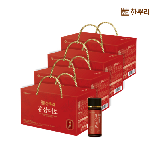 한뿌리 <b>홍삼</b>대보100ml10입 4박스