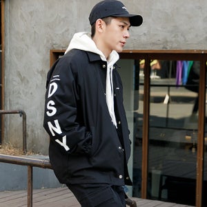 (L-5XL)세니테이션 DSNY 자켓[1+추가할인][NHC빅사이즈,오버사이즈,데이트,커플,데일리,캠퍼스#면자켓 #코치자켓 #숏자켓]