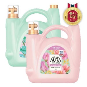 샤프란 아우라 5.5L 대용량 섬유유연제 2종 택 1