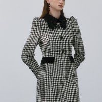 [김소영/이지현 착용]Amelia / Check Pattern Feminine Dress