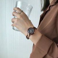 여성 캐주얼 30 40 20대 방수 메탈 얇은 미니 손목 시계