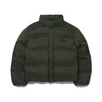 NOMANUAL PLAIN PUFFER JACKET - DEEP KHAKI