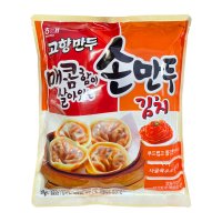 청아냉동식품 해태제과 고향만두 고기손만두 김치손만두 1100g 2종