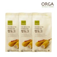 올가 올가 ORGA 우리밀 핫도그 75g x 5개입 x 3봉