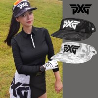 PXG 남녀공용 페어웨이 카모 투어 바이저 썬캡 골프모자