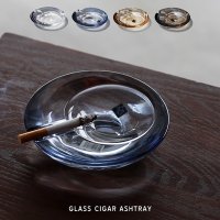 GLASS CIGAR ASHTRAY 인테리어 유리재떨이 시가트레이