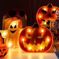 LED 할로윈 장식 판넬 파티 조명 윈데이 호박 유령 halloween