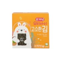 광천김 오가닉 우리아이 고소한 김 2g x 10봉