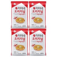 미미네 미미네 오리지널 매콤떡볶이 570G x 4봉 12인분