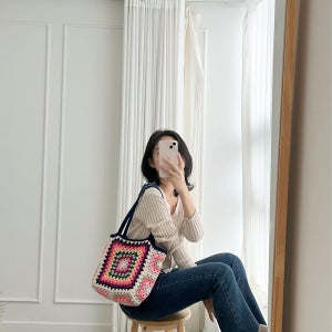 빈티지 패턴백, 뜨개굥방