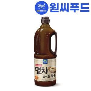 면사랑 원씨푸드 면사랑 프리미엄 밑국물 멸치 육수 1.8L 멸치액 멸치국물 국수 찌개 만능다시